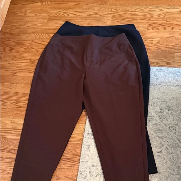 2 pair of Athleta Endless Trousers - size 18 worn for the fall season. - Picture 3 of 8